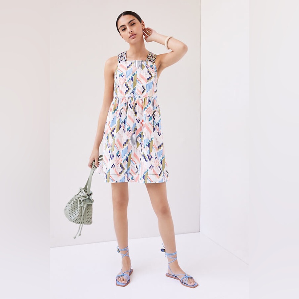 Anthropologie Mini Swing Dress